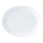 Porcelite Standard White Oval Plate 11" (Pack of 6)